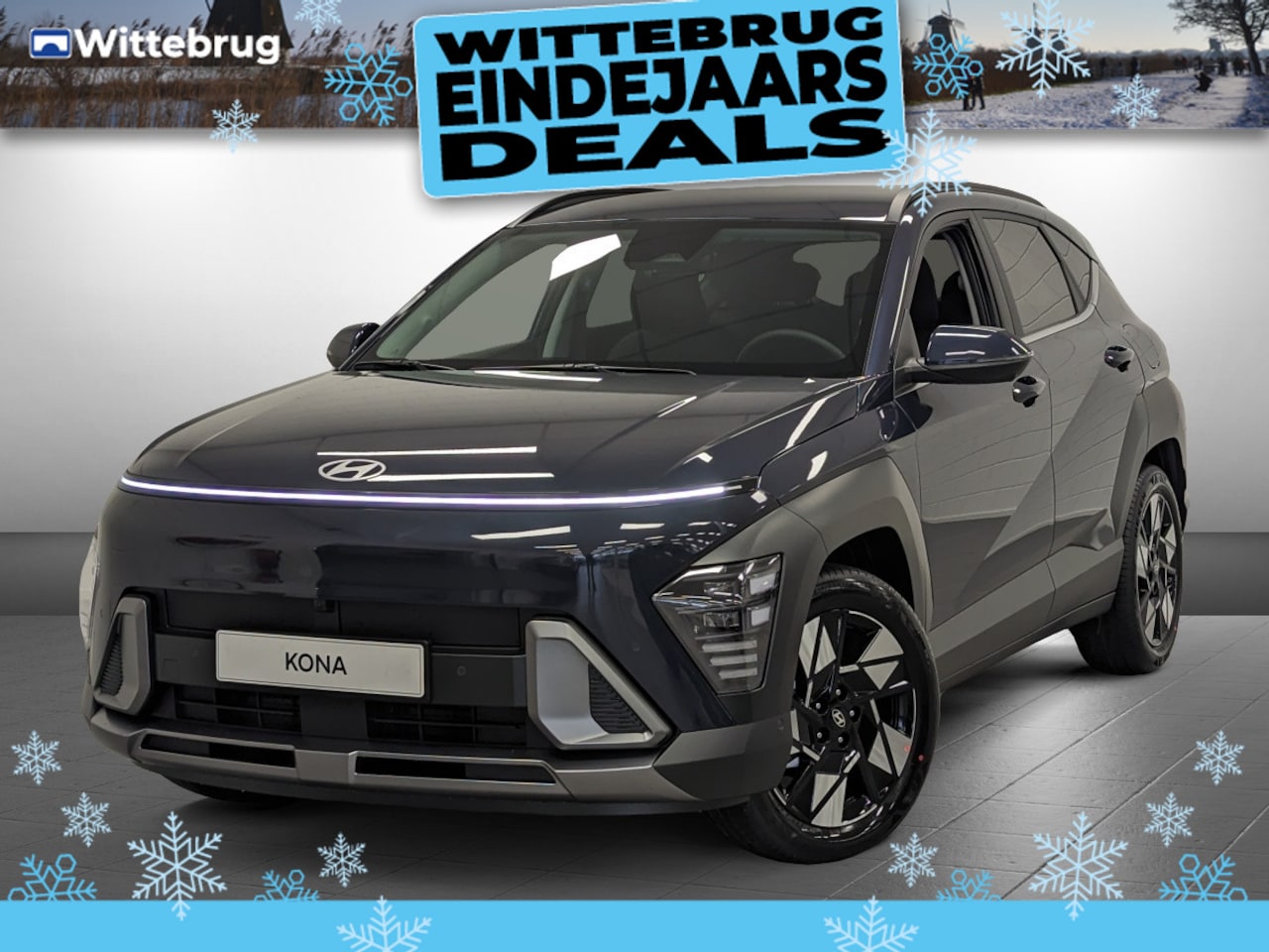 Hyundai Kona - 1.6 GDI HEV Comfort Smart Full Hybride Automaat met Navigatie, Camera en Stoelverwarming v - AutoWereld.nl