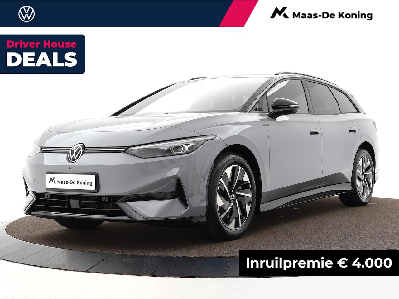 Volkswagen ID.7 Tourer - Limited Edition 77 kWh accu 286 PK · verwarmd stuurwiel · Draadloze telefoonlader · Prijs - AutoWereld.nl