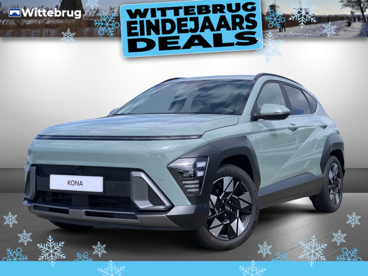 Hyundai Kona - 1.6 GDI HEV Comfort Smart Full Hybride Automaat met Navigatie, Camera en Stoelverwarming v - AutoWereld.nl