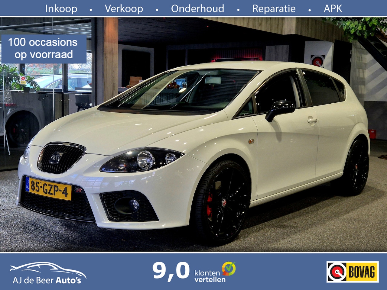SEAT Leon - 2.0 TFSI FR Airco | Carplay/Android | Nieuwe distributie riem | Volledig dealer onderhoude - AutoWereld.nl