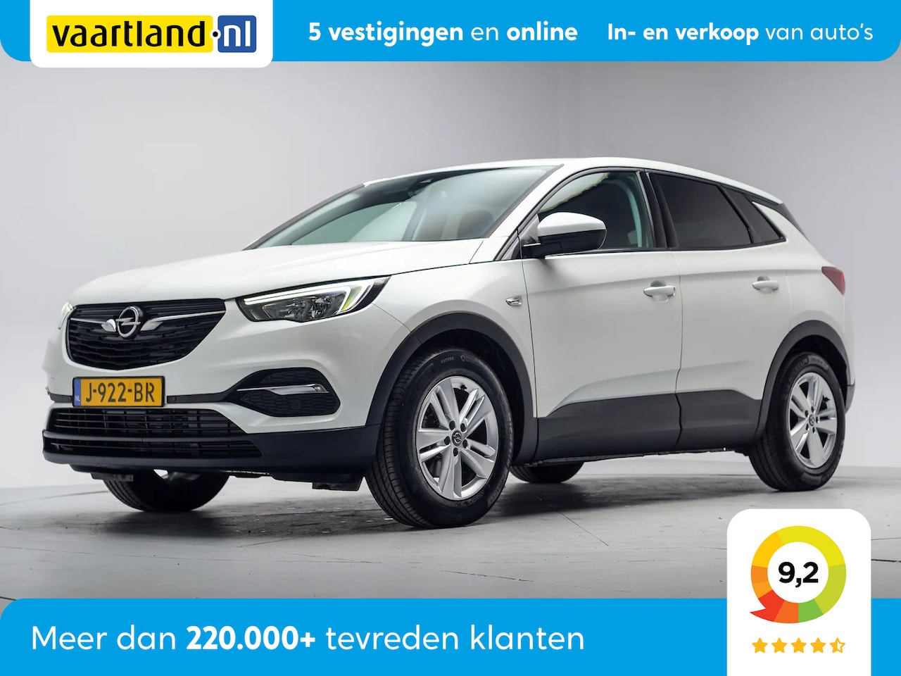 Opel Grandland X - 1.2 Turbo Business Aut. [ LED Navi Camera PDC Trekhaak ] - AutoWereld.nl