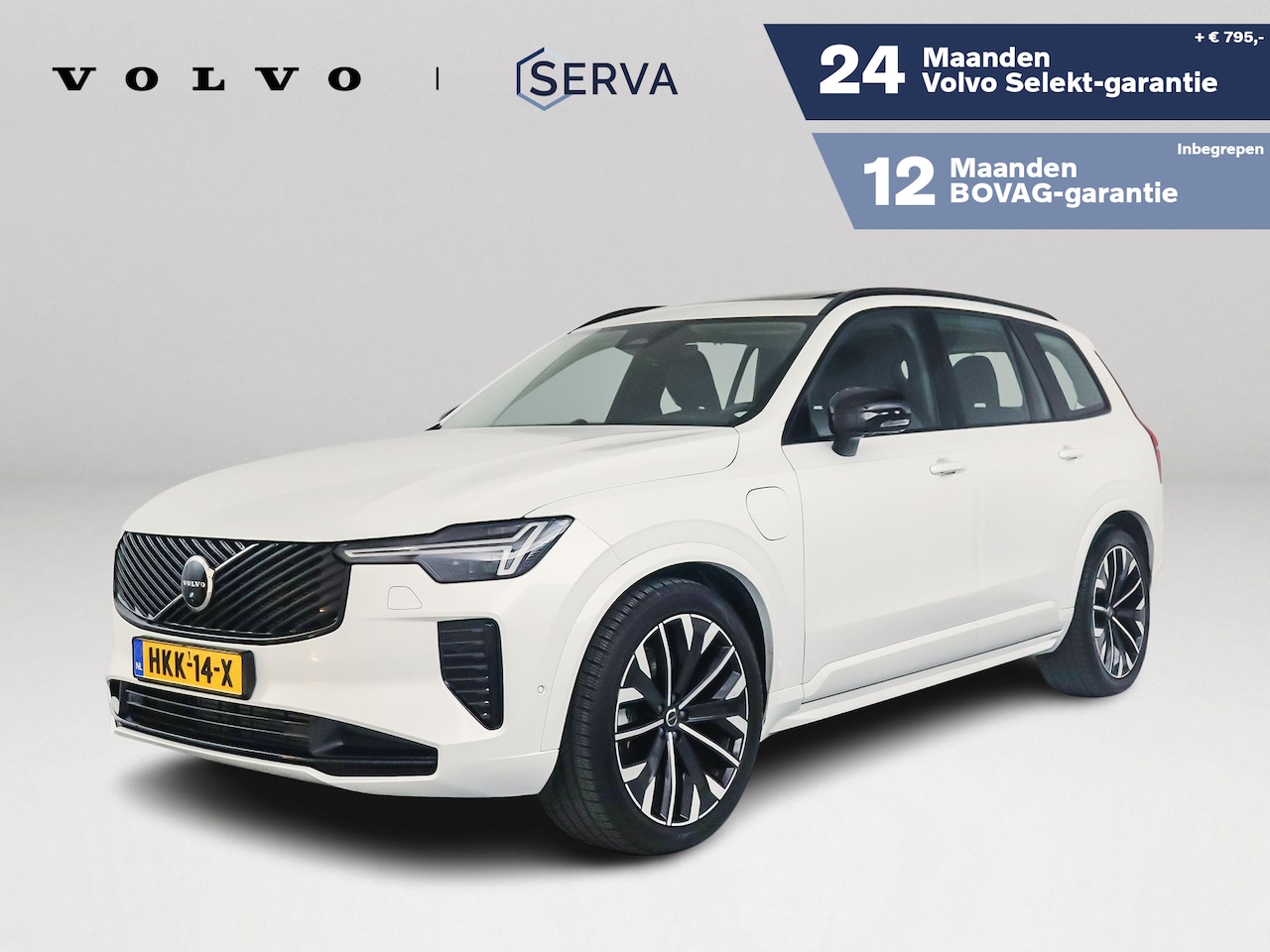 Volvo XC90 - T8 Plug-in hybrid AWD Ultra Dark | Panoramadak | 360° camera | Bowers & Wilkins | Stoelven - AutoWereld.nl