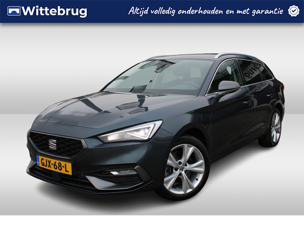 SEAT Leon Sportstourer - 1.4 TSI eHybrid 204pk PHEV FR DSG Automaat / Navigatie / Parkeersensoren / LM velgen 17 in - AutoWereld.nl