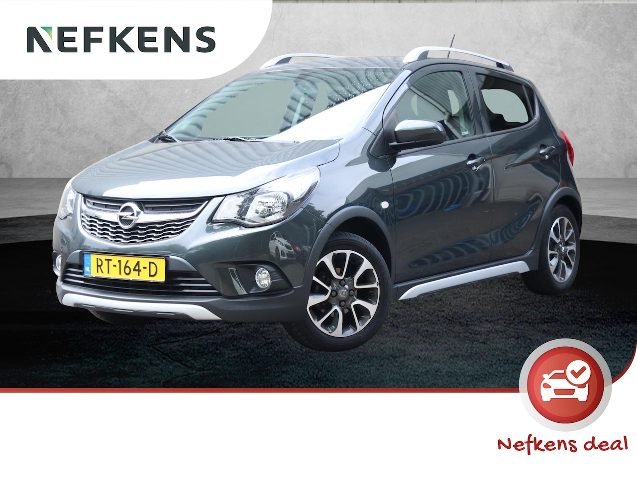 Opel Karl - 1.0 Rocks Online Edition | Parkeersensoren | Cruise control | Apple en Android - AutoWereld.nl