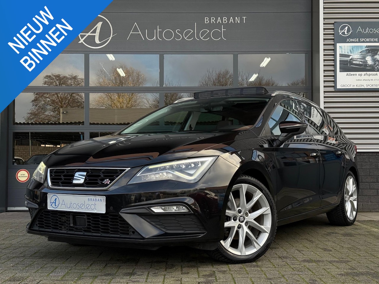 SEAT Leon ST - 1.4 EcoTSI FR Pano Navi LED - AutoWereld.nl