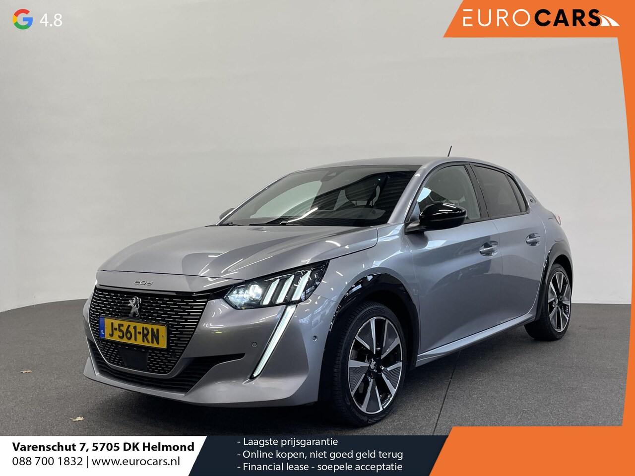 Peugeot e-208 - EV GT 350 50 kWh Automaat Navigatie Apple Carplay/Android Auto Camera Parkeersensoren Crui - AutoWereld.nl