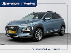 Hyundai Kona - 1.6 GDI HEV Premium | Achteruitrij Camera | Adaptive Cruise | Lederen Bekleding | Navigati