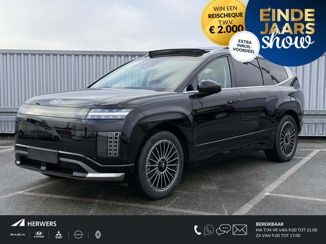 Hyundai IONIQ 9 - Lounge AWD 7p. 110.3 kWh / Op Voorraad / Stoelmassage / Stoel- & Stuurverwarming / Stoelve - AutoWereld.nl