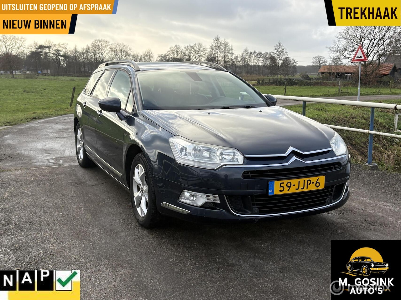 Citroën C5 Tourer - 2.0 16V Trekhaak Airco leer Nap - AutoWereld.nl