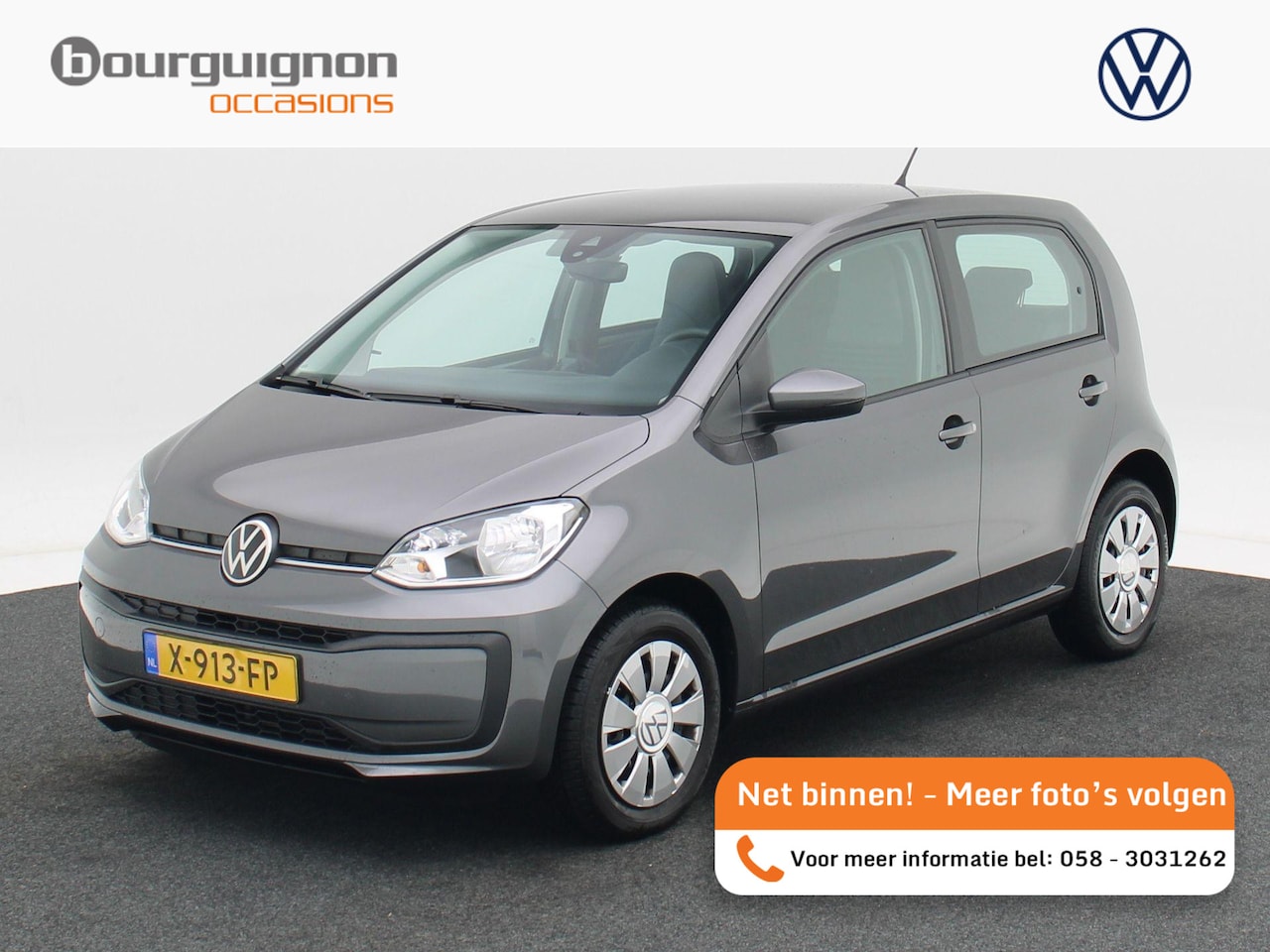 Volkswagen Up! - 1.0 | Airco | Bluetooth | Originele Audio | 41.759 Km!! - AutoWereld.nl