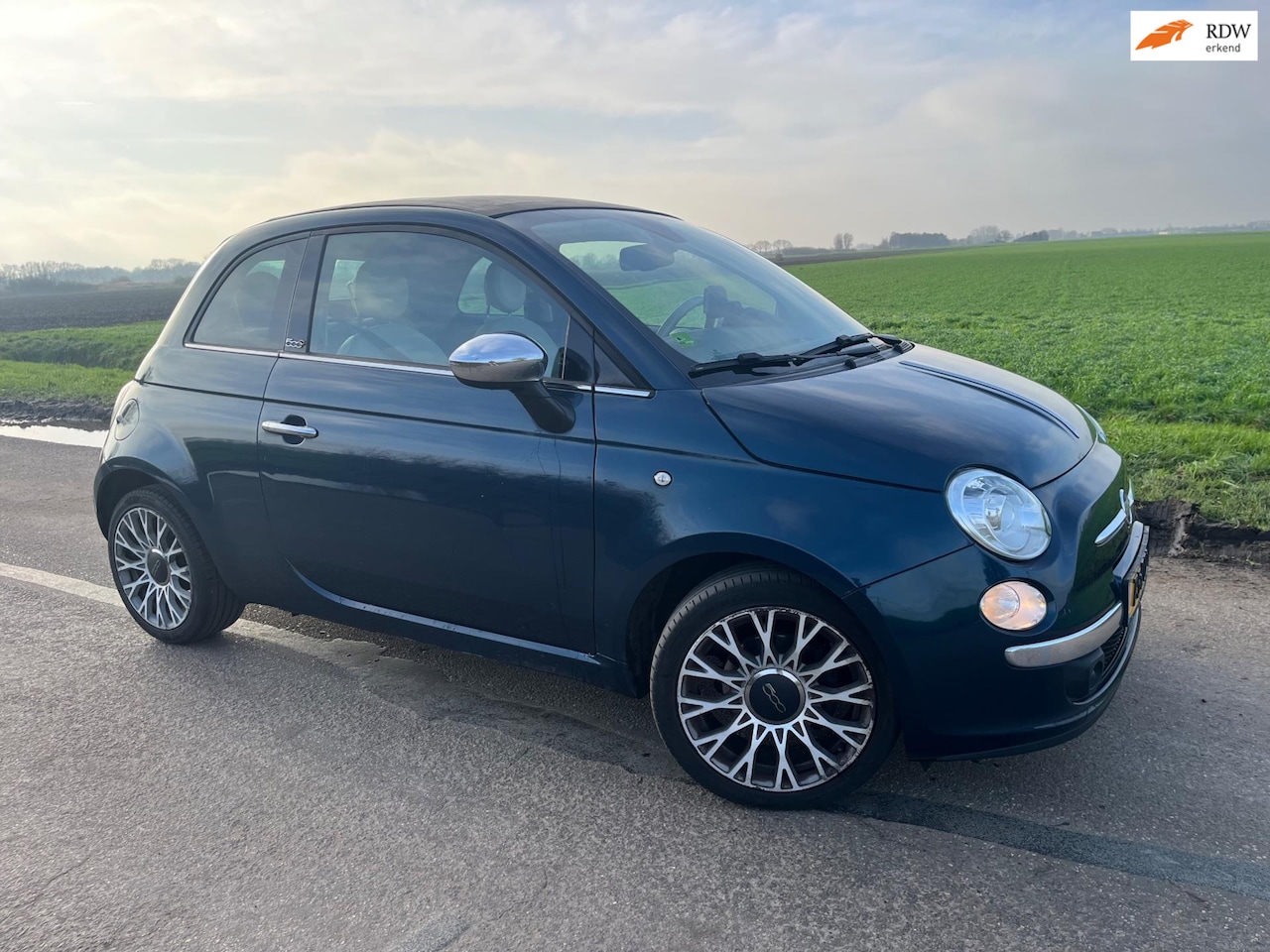 Fiat 500 C - 0.9 TwinAir Rock / xenon leder - AutoWereld.nl