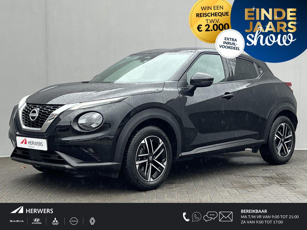 Nissan Juke - 1.0 DIG-T N-Connecta / Fabrieksgarantie tot 07-03-2028 / Achteruitrijcamera / Apple Carpla - AutoWereld.nl