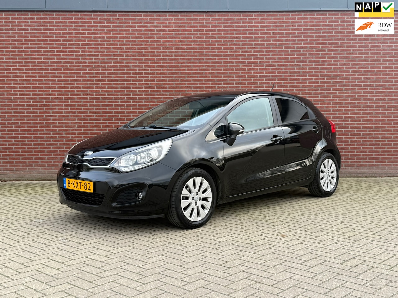 Kia Rio - 1.2 CVVT Super Pack 5-deurs / Nap / Airco / Cruise / Parkeersensoren - AutoWereld.nl