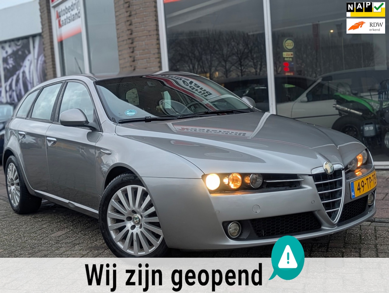 Alfa Romeo 159 Sportwagon - 2.2 JTS Distinctive - Clima - Cruise - 6 Bak - AutoWereld.nl