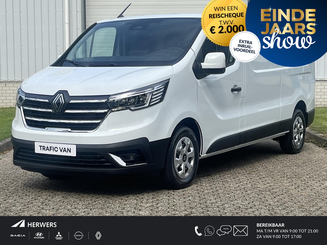Renault Trafic - 2.0 Blue dC1 150 EDC T30 L2H1 Advance / BPM VRIJE VOORRAAD / - AutoWereld.nl