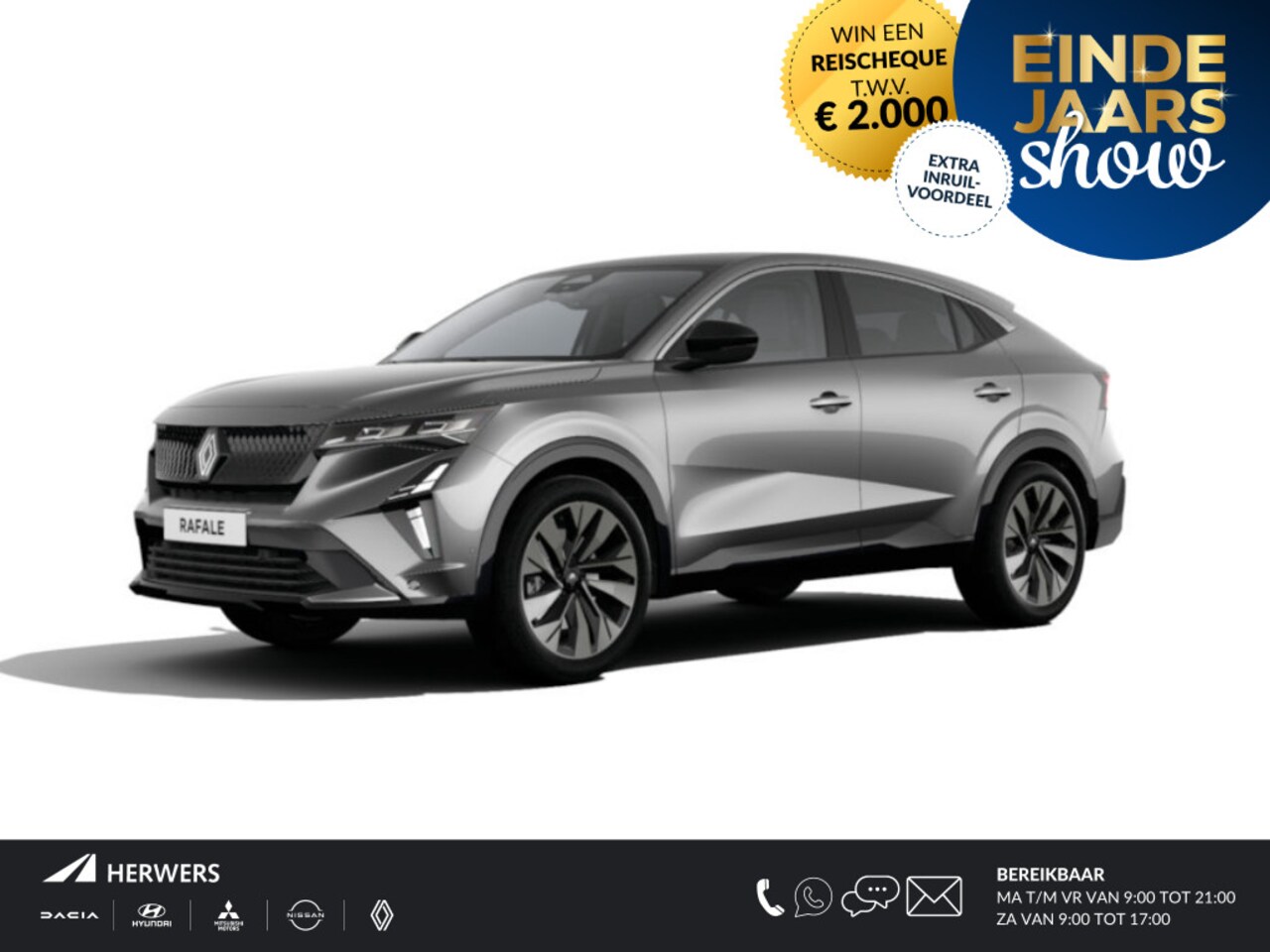 Renault Rafale - E-Tech Hybrid 200pk techno - AutoWereld.nl