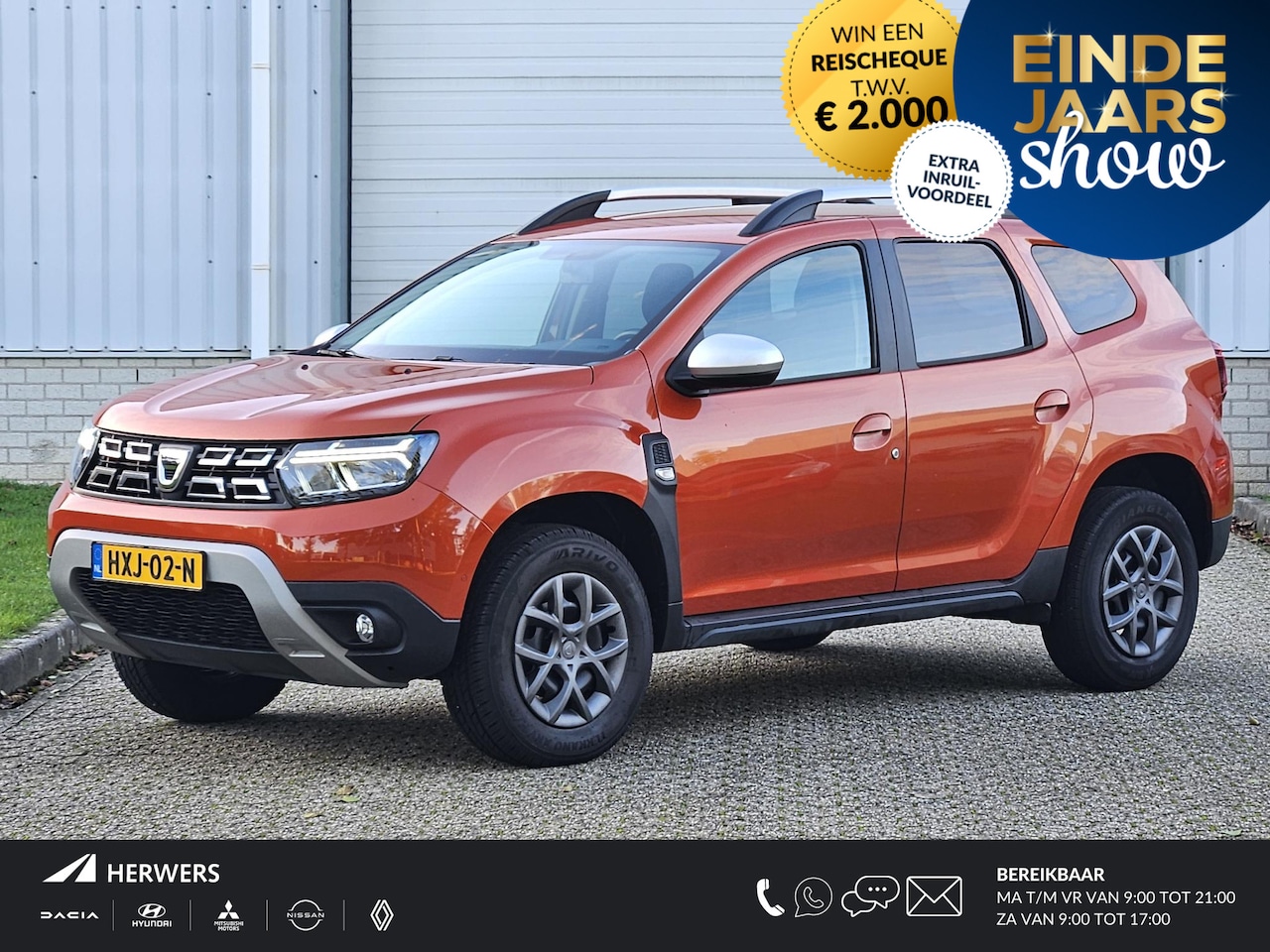 Dacia Duster - 1.0 TCe Prestige / Trekhaak / Achteruitrijcamera / Stoelverwarming / Navigatie / Apple Car - AutoWereld.nl