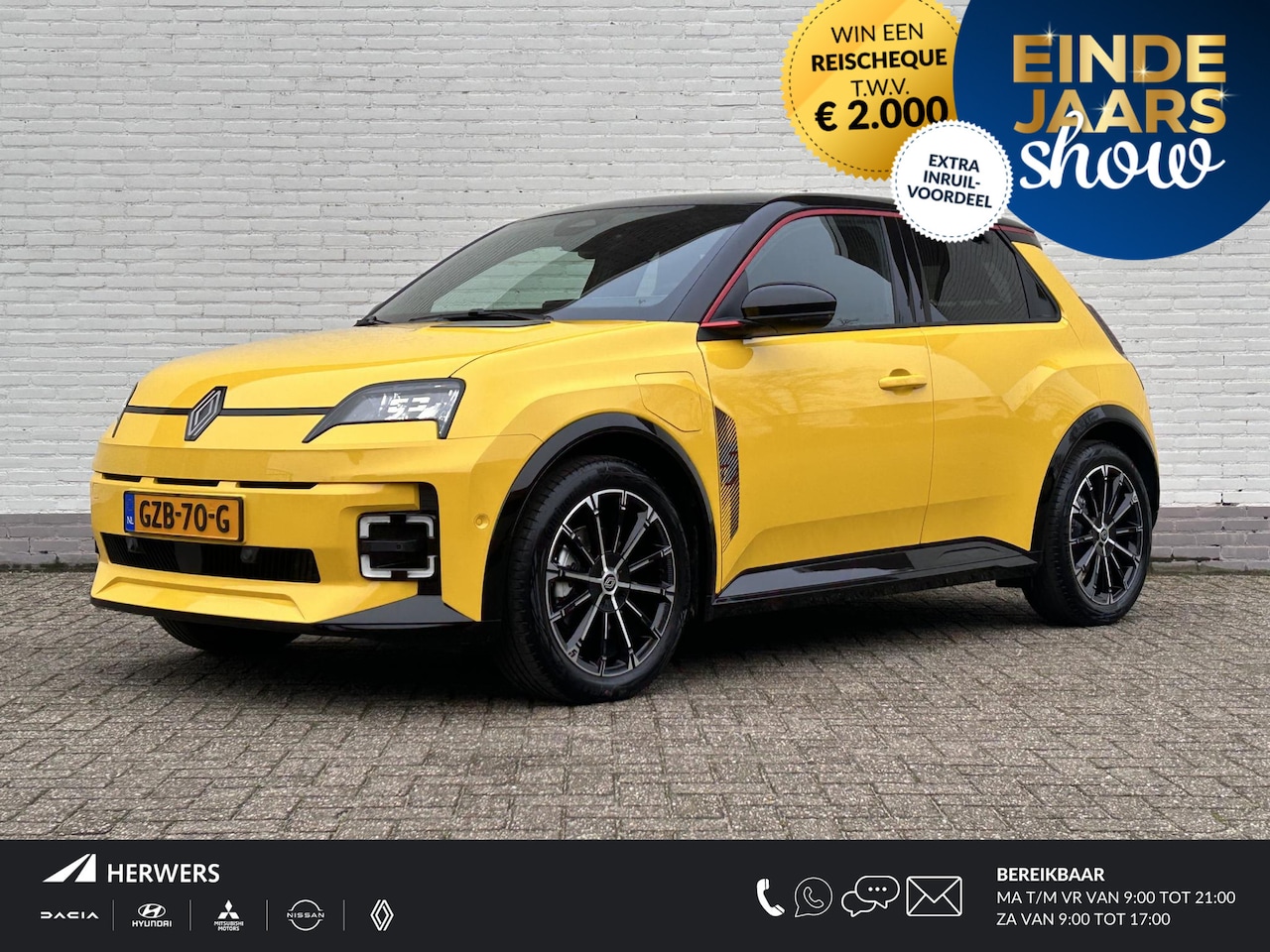 Renault 5 - comfort range iconic cinq 52 kWh / Demo, levertijd in overleg / Adaptief Cruise Control / - AutoWereld.nl