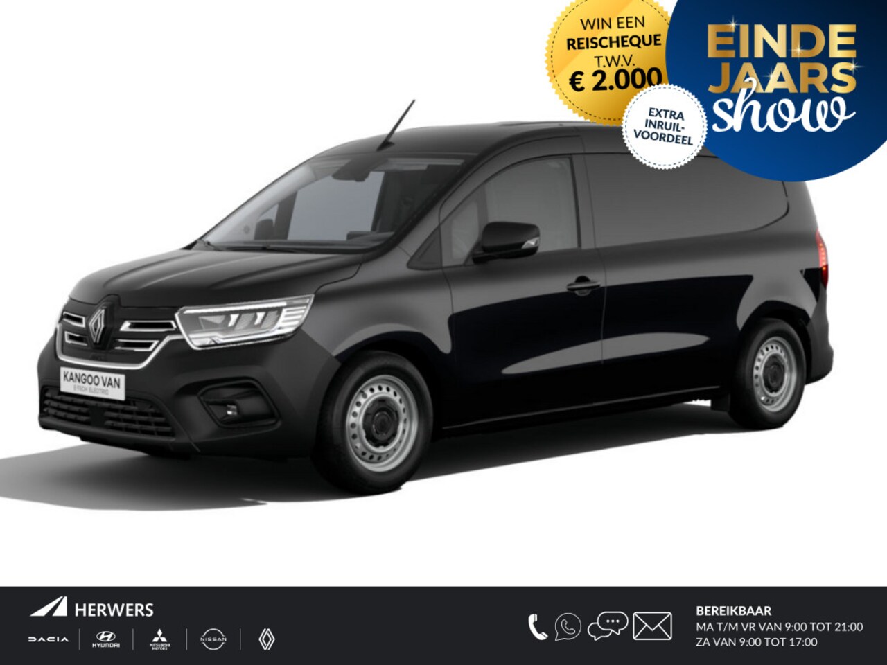 Renault Kangoo E-Tech - Advance L2 44 kWh / Uit Voorraad Leverbaar / - AutoWereld.nl