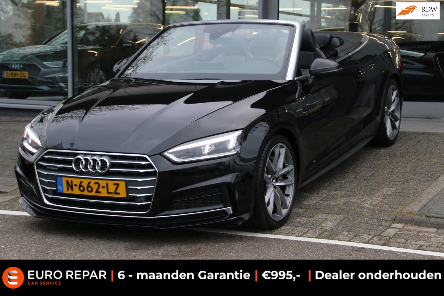 Audi A5 Cabriolet - 2.0 TFSI MHEV quattro Design S-LINE VIRT.COACKPIT. - AutoWereld.nl