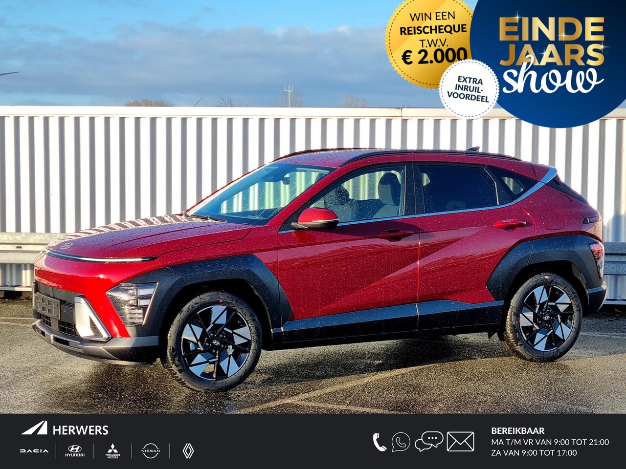 Hyundai Kona - 1.6 GDI HEV Comfort Smart / €3000,- Voordeel Op Nieuwprijs / Rijklaarprijs / Direct Leverb - AutoWereld.nl