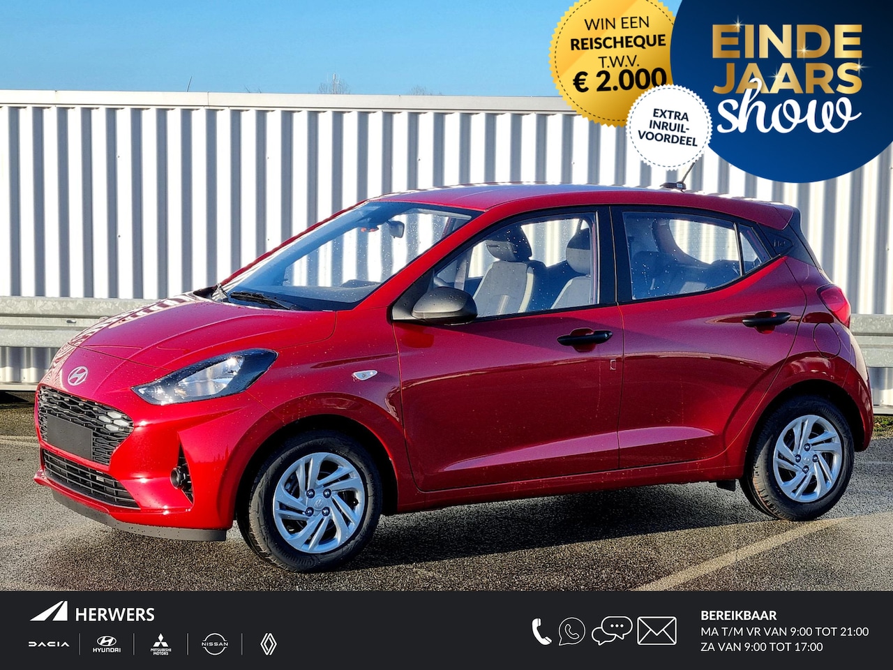 Hyundai i10 - 1.0 Comfort / €2000,- prijsvoordeel /Apple Carplay/Android Auto / audio-navigatie full map - AutoWereld.nl