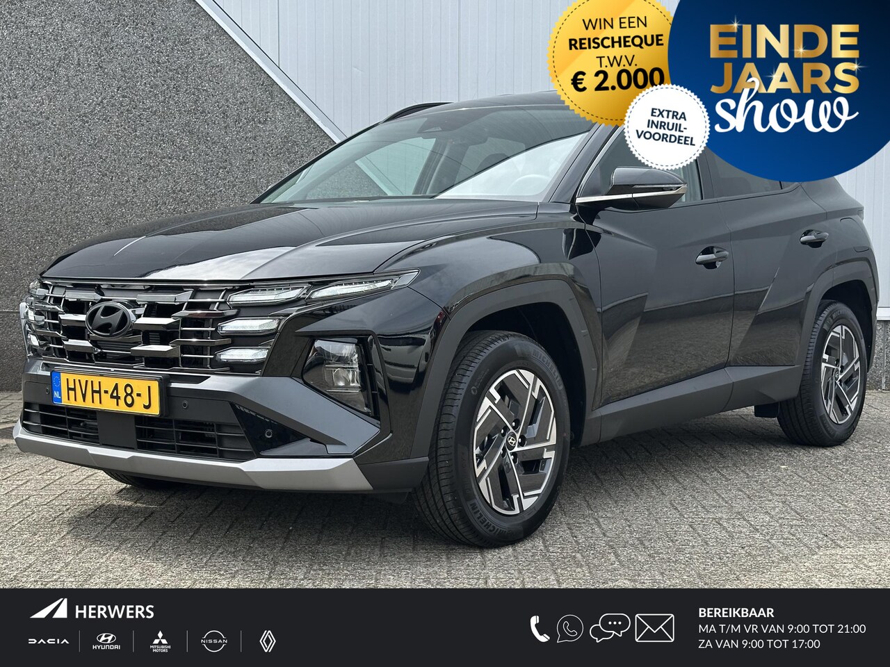 Hyundai Tucson - 1.6 T-GDI HEV Comfort Smart / Stuur + Stoelverwarming / Adaptieve cruise control / Apple C - AutoWereld.nl