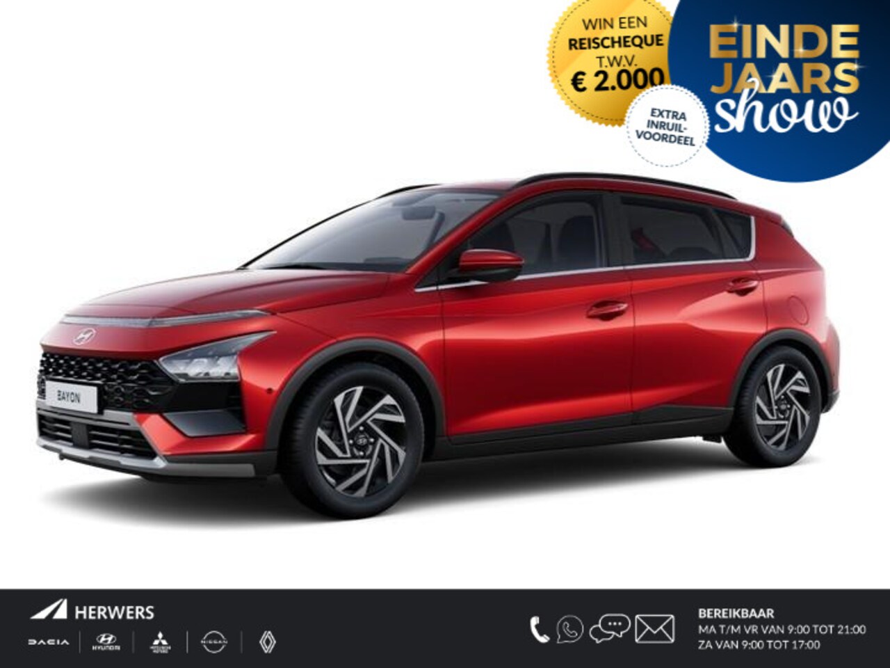 Hyundai Bayon - 1.0 T-GDI Premium Automaat / €1000,- inruilvoordeel Op Nieuwprijs / Rijklaarprijs / Direct - AutoWereld.nl
