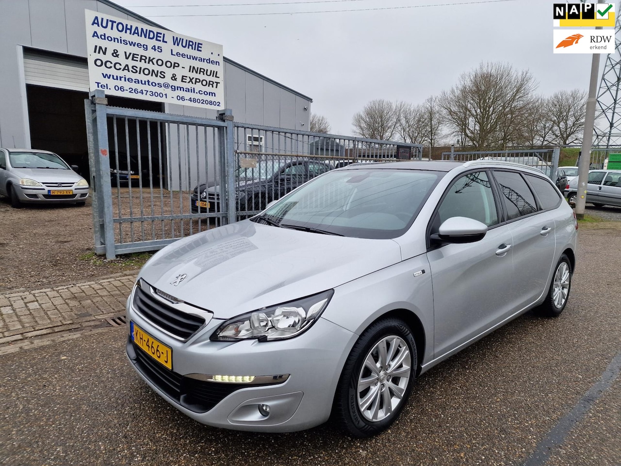 Peugeot 308 SW - 1.2 PureTech Style/Automaat/Apk 27-11-2026 - AutoWereld.nl