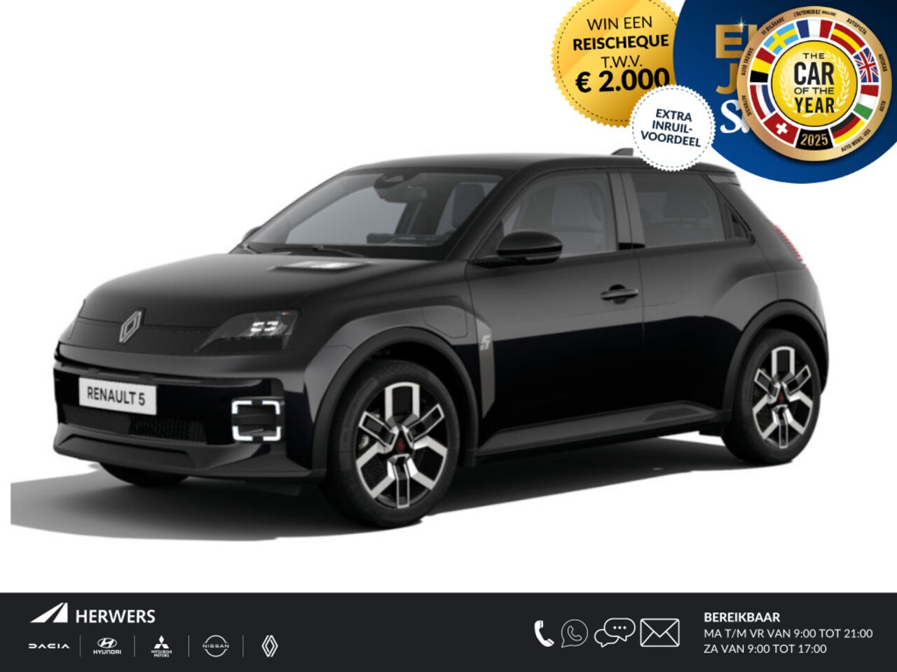 Renault 5 - urban range techno 40 kWh / Nieuw Te Bestellen / - AutoWereld.nl