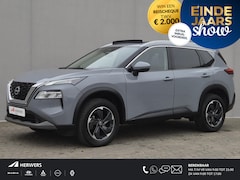 Nissan X-Trail - 1.5 MHEV 163pk N-Connecta Automaat / Fabrieksgarantie tot 03-2028 <100.000 / 2000kg Trekge