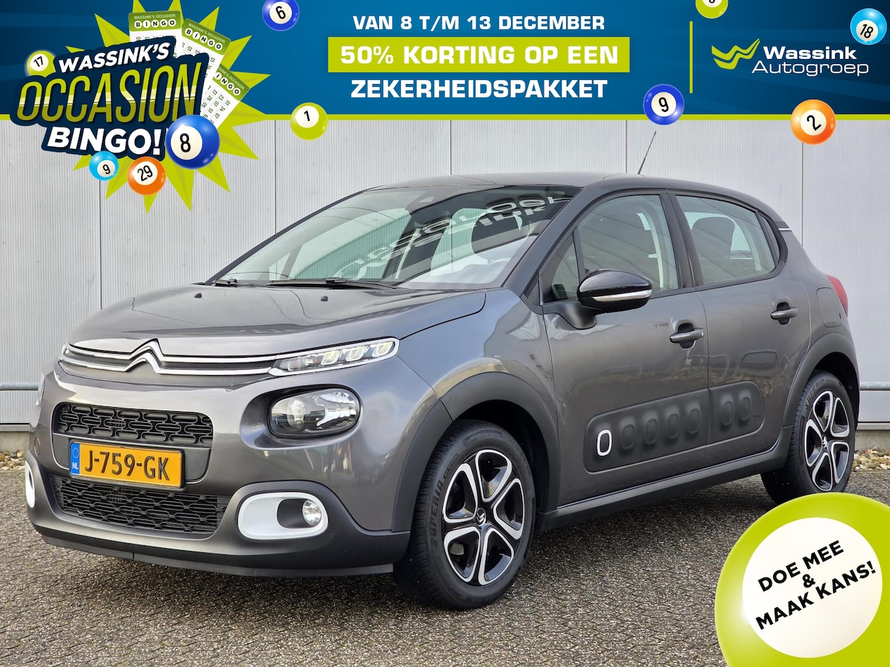 Citroën C3 - 110pk Feel Automaat | Navigatie | Stoelverwarming | Bluetooth - AutoWereld.nl