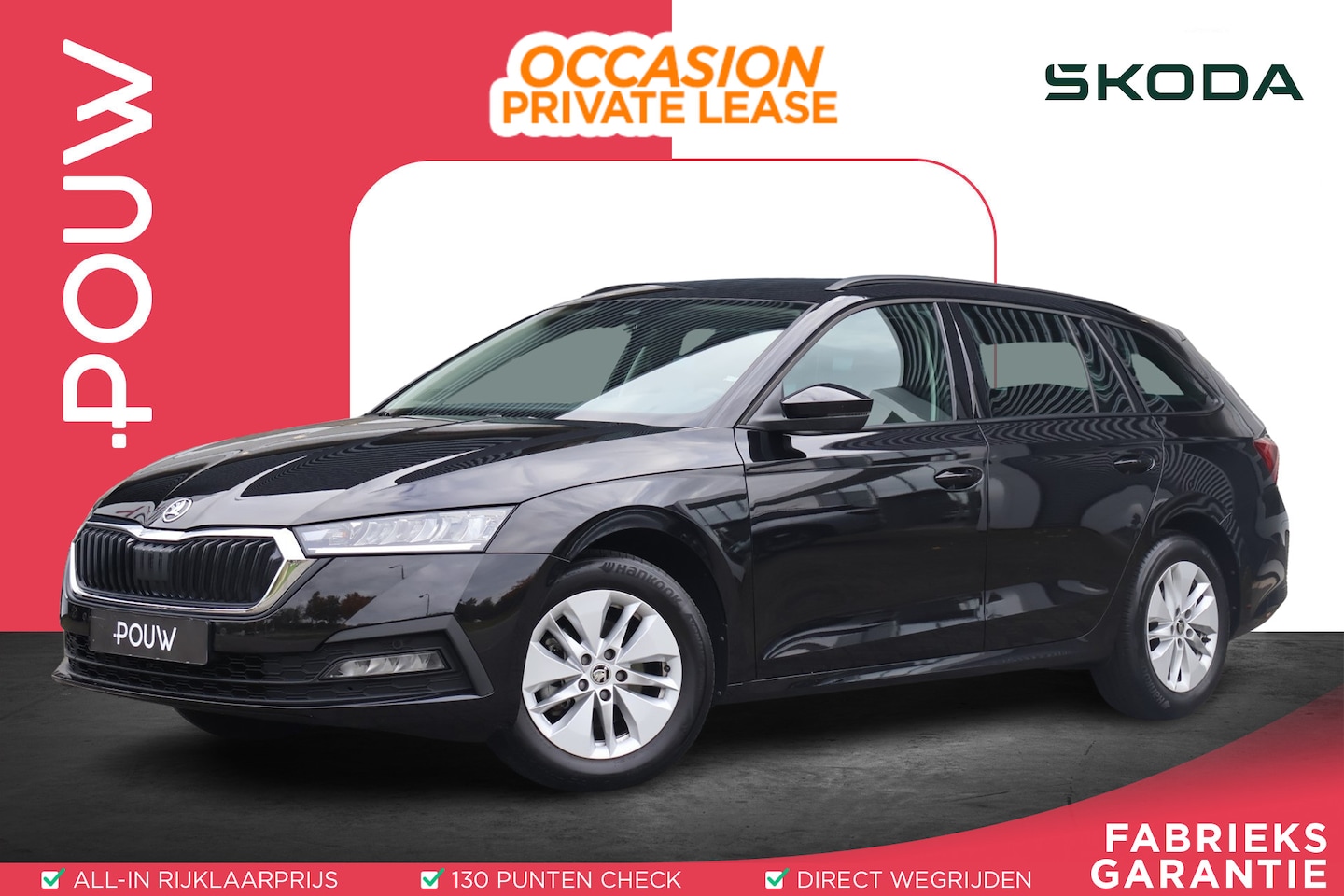 Skoda Octavia Combi - 1.0 e-TSI 110pk DSG Business Edition | Navigatie | Apple Carplay/Android Auto - AutoWereld.nl