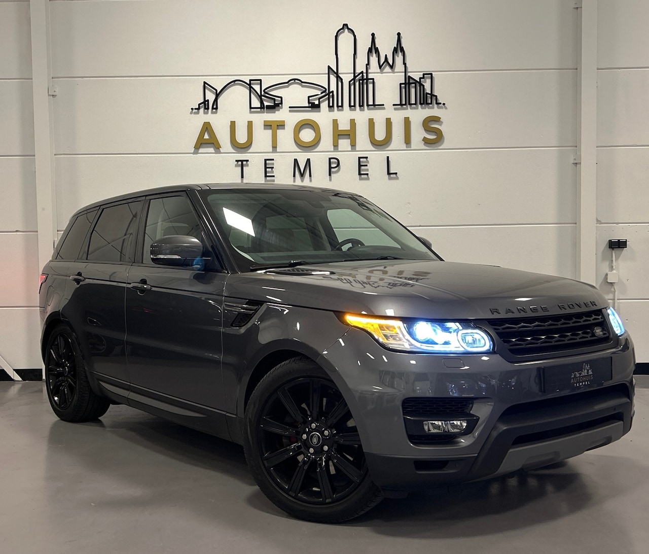 Land Rover Range Rover Sport - 3.0 TDV6 Dynamic Luchtvering Leder Stoelverwaring Cruise Navi Climate - AutoWereld.nl