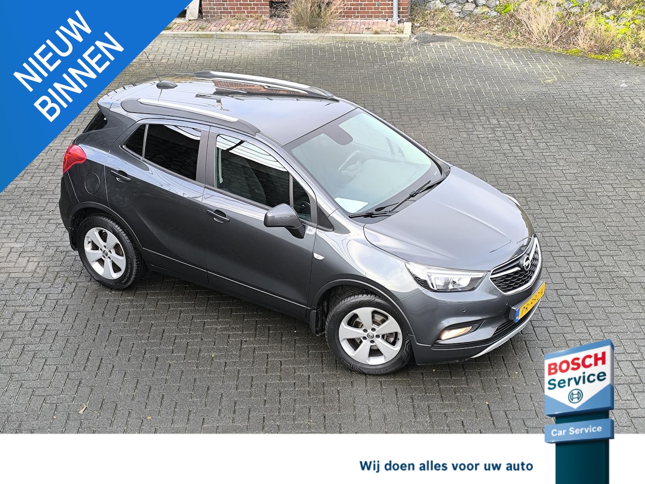 Opel Mokka X - 1.4 Turbo Online Edition CarPlay, camera, trekhaak, all season banden - AutoWereld.nl