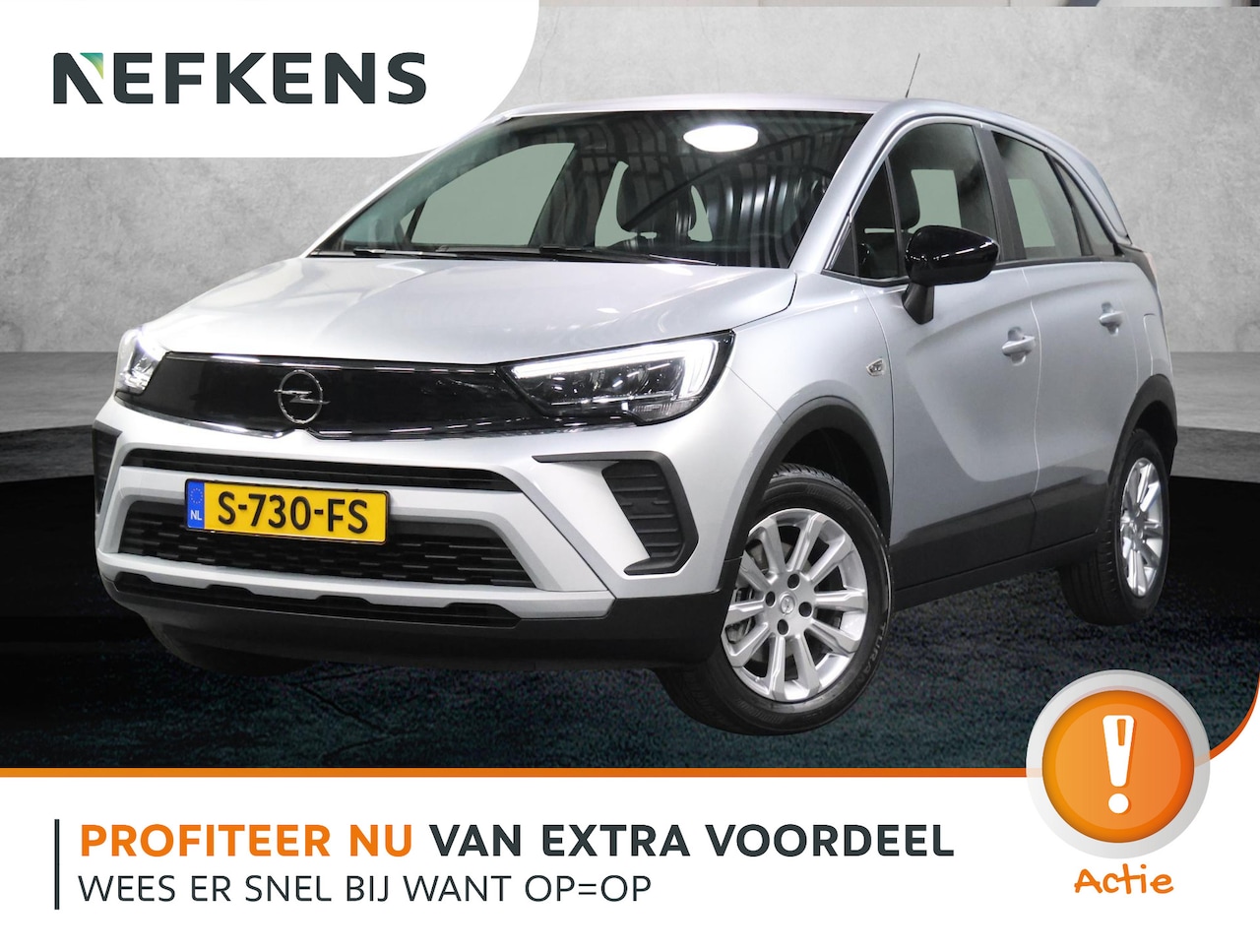 Opel Crossland - 1.2 110PK Turbo Elegance | UNIEK! | Camera | AGR Bestuurdersstoel | Armsteun | Cruise Cont - AutoWereld.nl