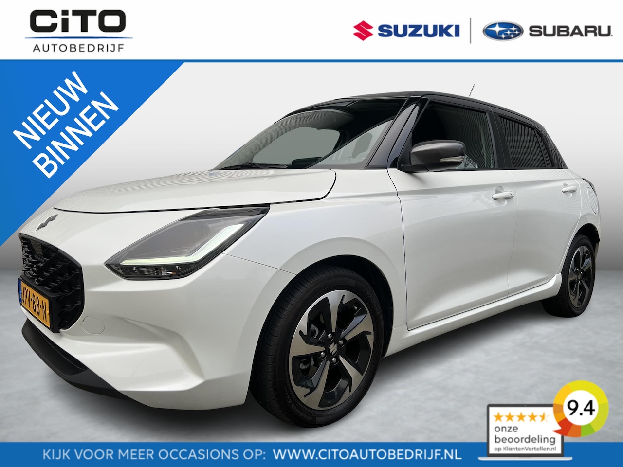 Suzuki Swift - 1.2 Style Smart Hybrid Automaat | Lage KM-stand | Apple Carplay & Android Auto | Climate C - AutoWereld.nl