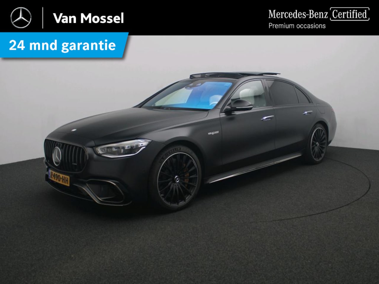 Mercedes-Benz S-klasse - AMG 63 S E Performance / Premium Plus/ Burmester 4D/ MANUFAKTUR int+ext/ Keramisch/ Entert - AutoWereld.nl