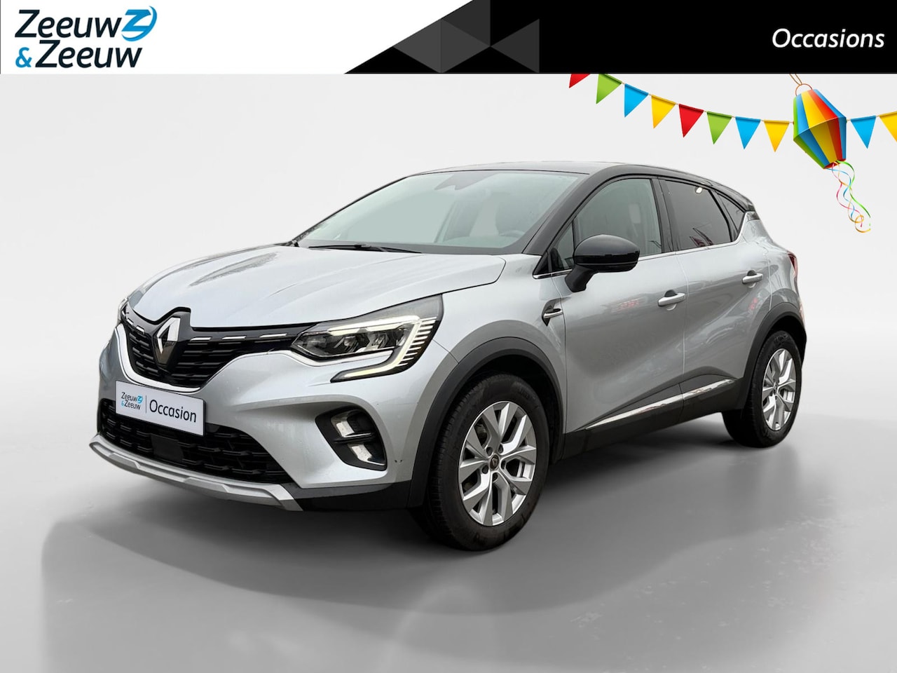 Renault Captur - 1.0 TCe 100 Intens | Climate | Cruise | Telefoon | Licht,Metalen velgen | Draadloos oplade - AutoWereld.nl