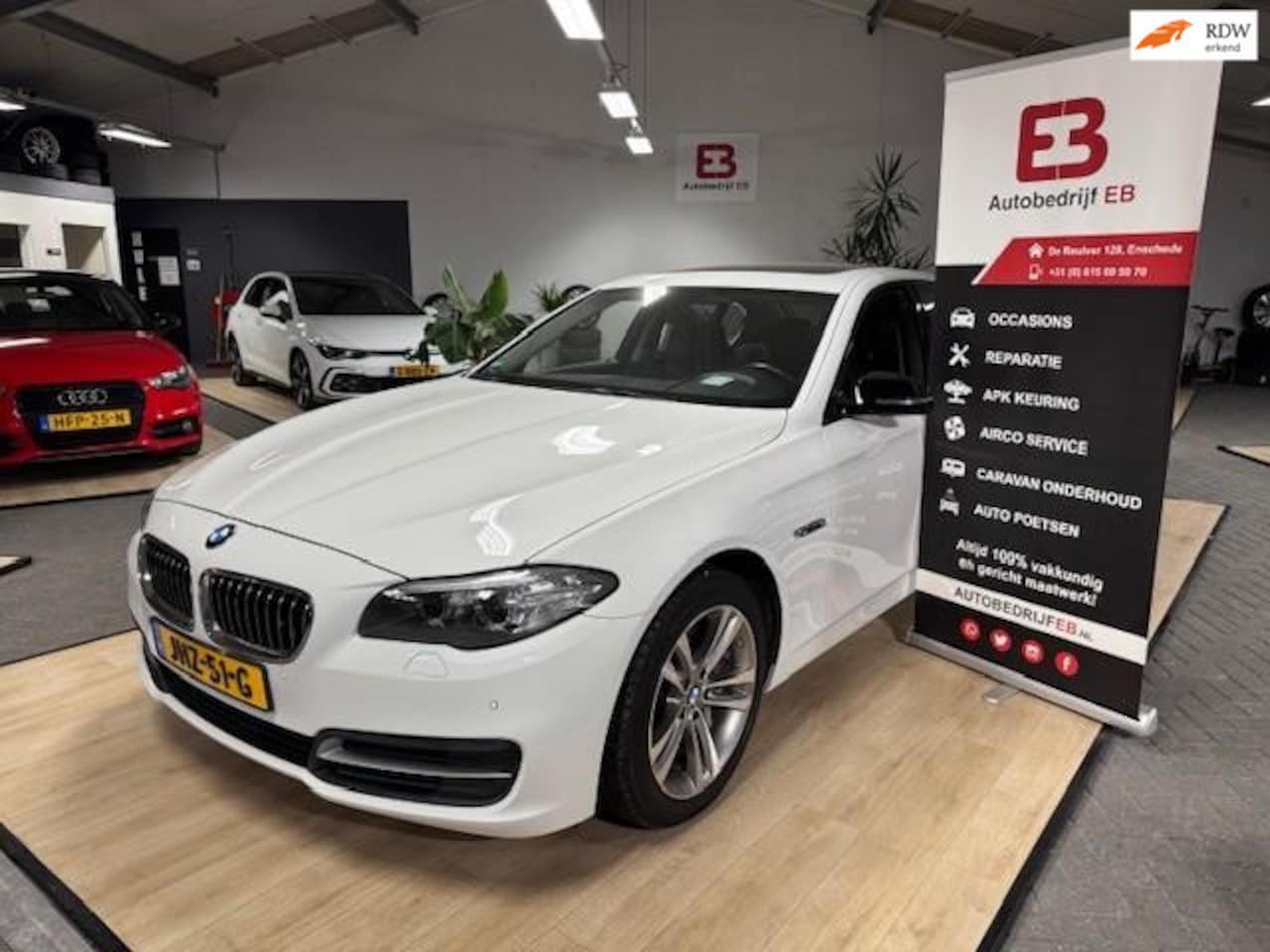 BMW 5-serie - 528xi High Executive-kanteldak-stoelverwarming! - AutoWereld.nl