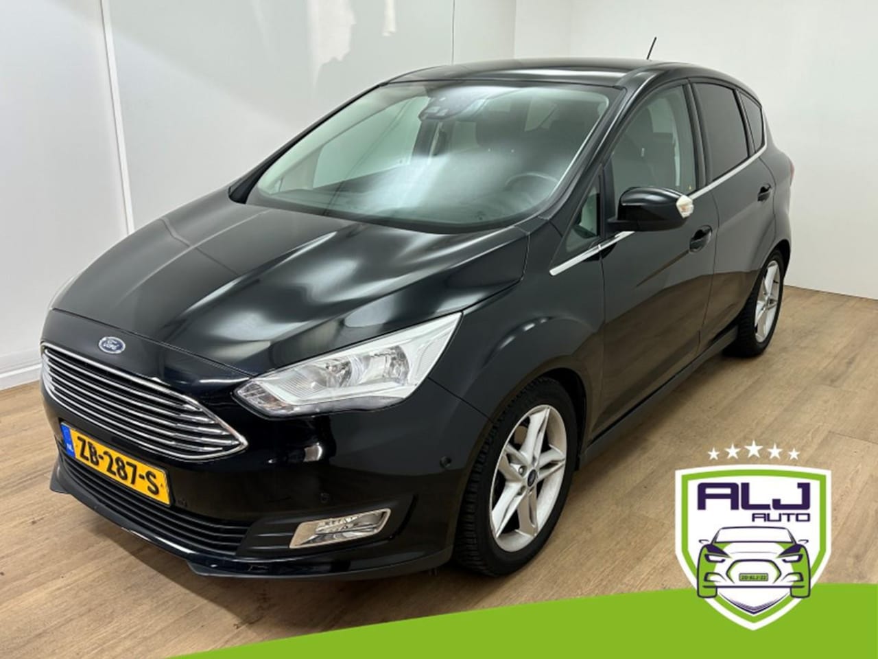Ford Focus C-Max - Occasion 1.5 Sport | Zwart | Tweedehands Ford C-Max | Airco | Stoelverwarming | Carplay | - AutoWereld.nl