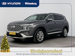 Hyundai Santa Fe - 1.6 T-GDI PHEV COMFORT SMART | SOH 98% | TREKHAAK | CHIQUE LEDEREN INTERIEUR | ALL SEASONS