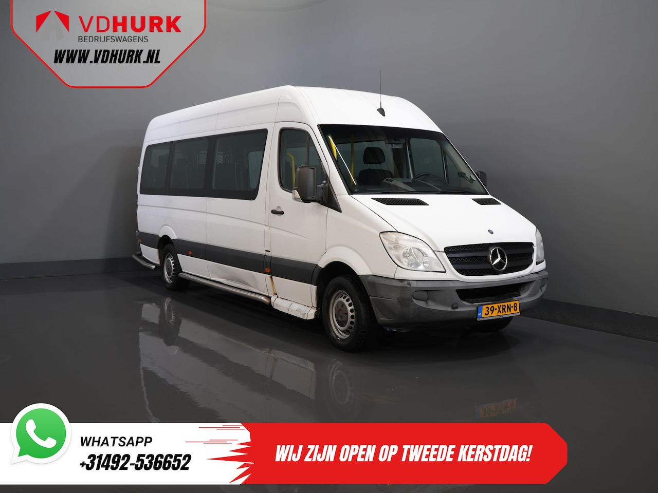 Mercedes-Benz Sprinter - 313 2.2 CDI L3H2 €9.922 Incl. BTW BPM VRIJ! EXPORT Combi/ 9 Persoons/ Kombi/ 9P/ Airco/ Ro - AutoWereld.nl