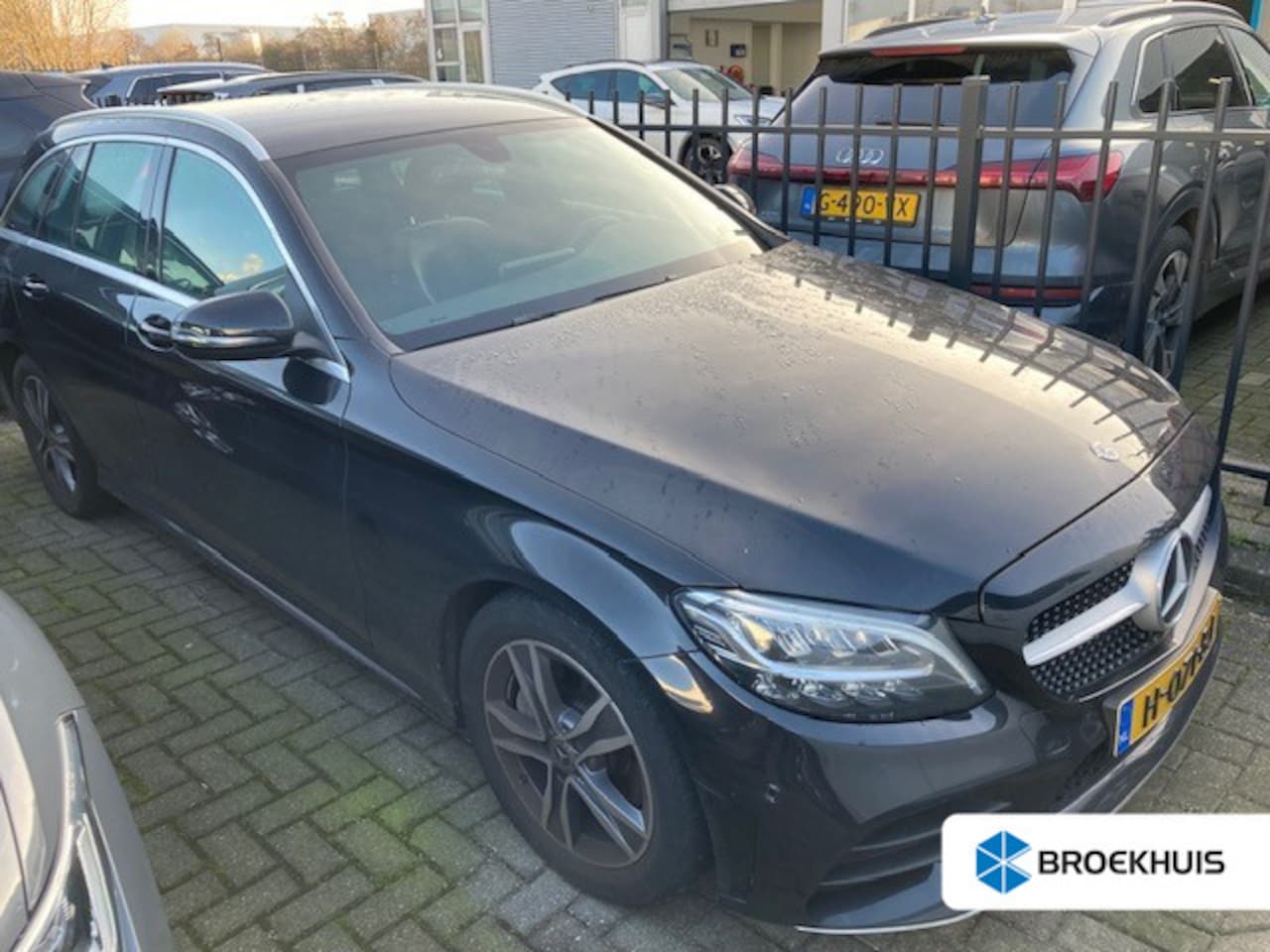 Mercedes-Benz C-klasse Estate - 160 Business Solution AMG Limited 130pk/Automaat | Navigatie | Stoelverwarming | Camera ac - AutoWereld.nl