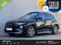 Hyundai Tucson - 1.6 T-GDI HEV 230pk N Line Sky Fabrieksgarantie tot 04-2029 / Dealer onderhouden / 1.650kg