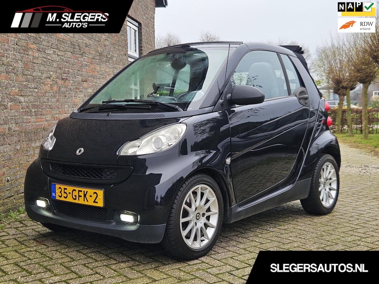 Smart Fortwo cabrio - 1.0 mhd Pure*Automaat*Cabrio - AutoWereld.nl