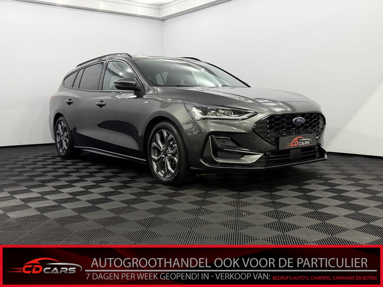 Ford Focus - 1.0 EcoBoost Hybrid ST Line 155PK Clima, Camera, Navi, Winterpakket, Cruise control, Virtu - AutoWereld.nl