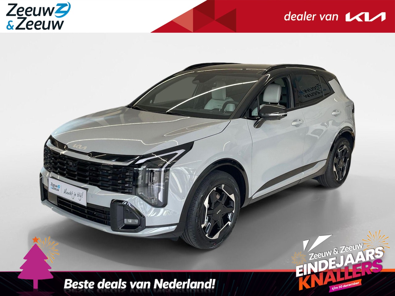 Kia Sportage - 1.6 T-GDi AT6 Hybrid Dynamicplusline | NIEUWE SPORTAGE | 239 PK | 1510Kg trekgewicht | NU - AutoWereld.nl