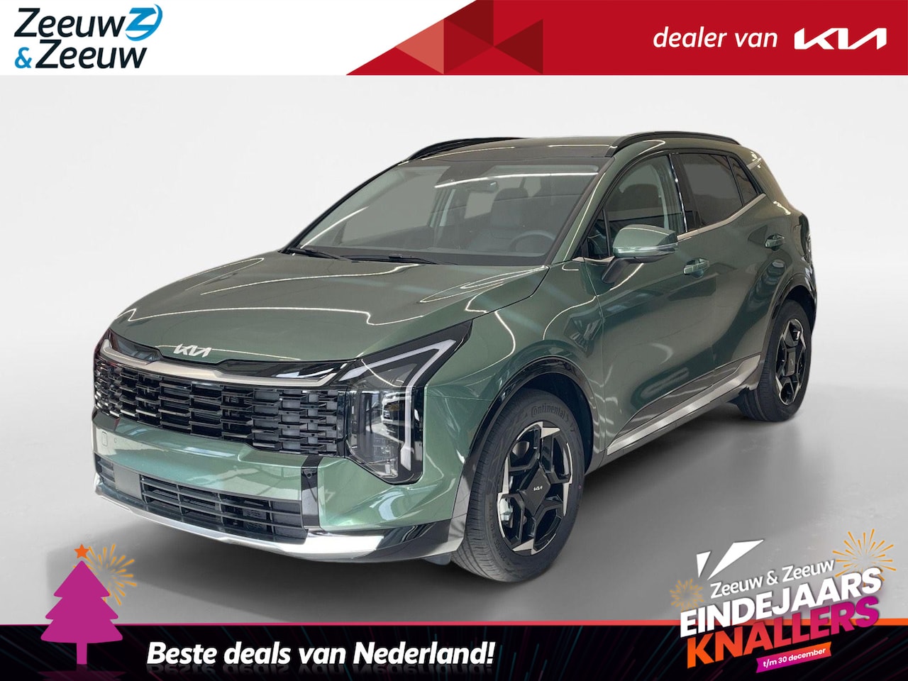 Kia Sportage - 1.6 T-GDi AT6 Hybrid DynamicPlusLine | NIEUWE SPORTAGE | 239 PK | 1510Kg trekgewicht | NU - AutoWereld.nl