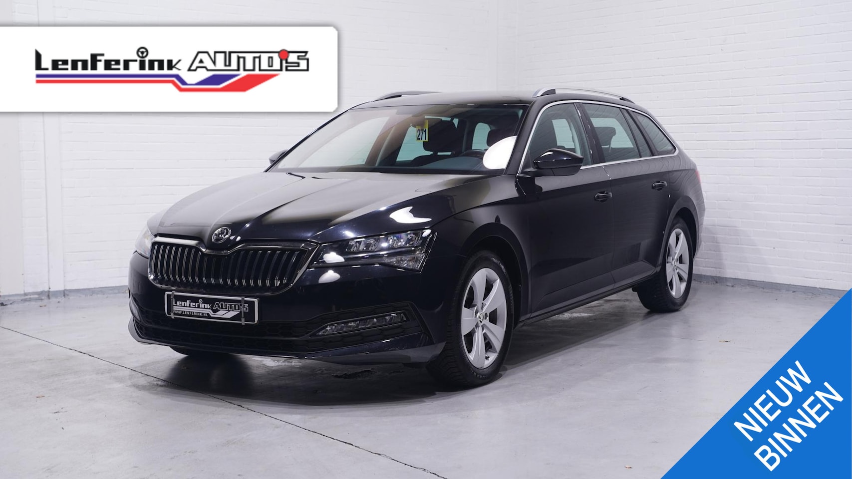 Skoda Superb Combi - 1.5 TSI ACT Business Edition Navi Memory Apple Carplay Stoel- en voorruitverwarming Trekha - AutoWereld.nl